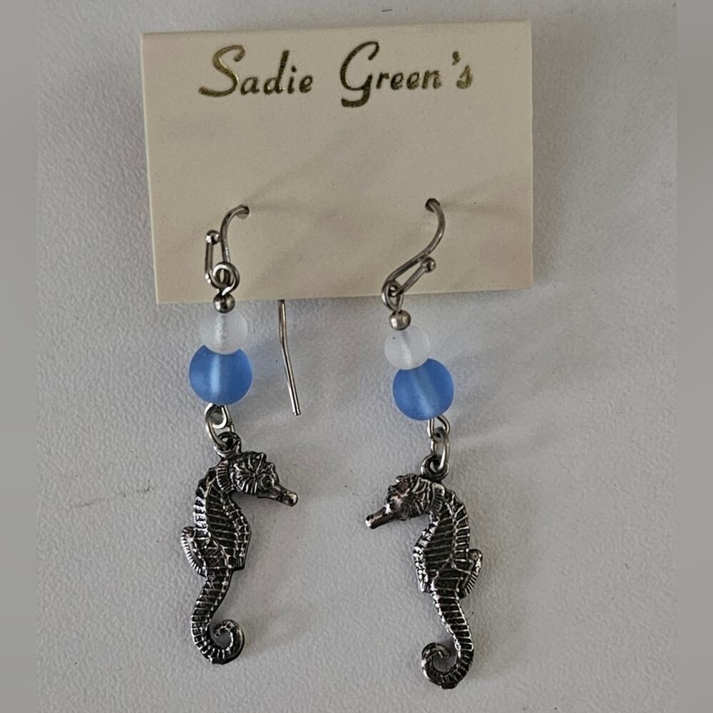 New Seahorse Dangly Earrings